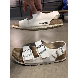Birkenstock Womens Milano Habana Slides Slingback EUR 40 Women 9-9.5 Men 7-7.5